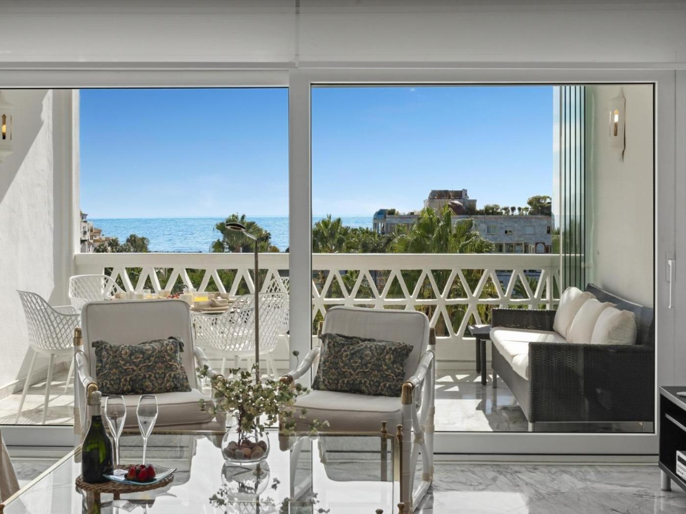 Vista Mar Y Piscina En Puerto Banus Apartment *